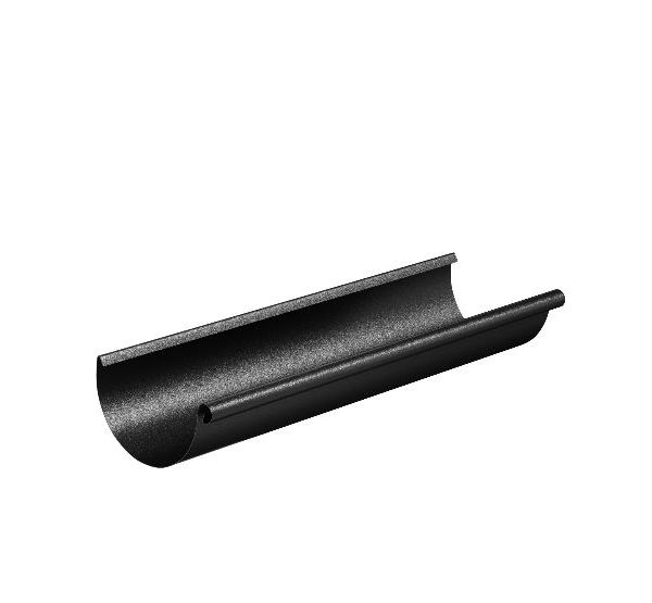 Водосточный желоб RAL 9005 Чёрный 3.00м 125/90 от производителя Aquasystem по цене 1 407 р Водосточный желоб RAL 9005 Чёрный 3.00м 125/90 от производителя Aquasystem по цене 1 407 р