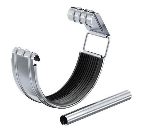 Соединитель желоба с резиновым уплотнителем Оцинкованный 125/90 от производителя Aquasystem по цене 347 р Соединитель желоба с резиновым уплотнителем Оцинкованный 125/90 от производителя Aquasystem по цене 347 р