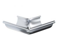 Угол желоба, наружный 90° Оцинкованный 125/90 Угол желоба, наружный 90° Оцинкованный 125/90