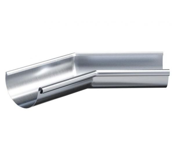 Угол желоба, внутренний 135° Оцинкованный 125/90 от производителя  Aquasystem по цене 2 148 р