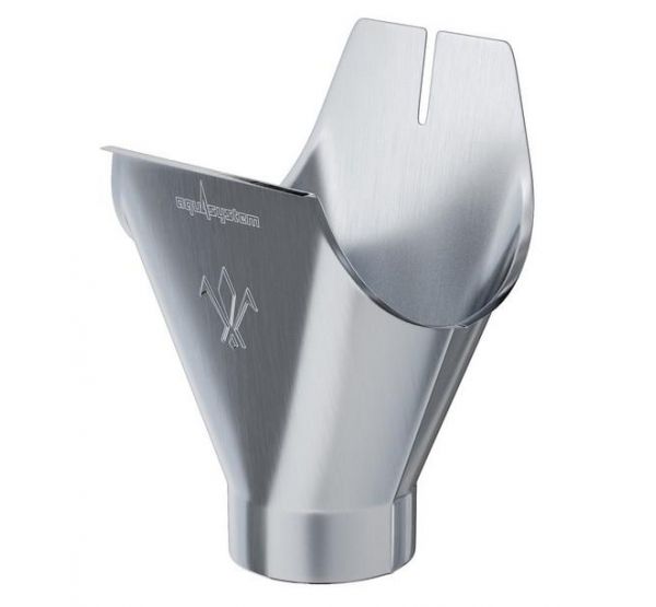 Воронка желоба Оцинкованный 150/100 от производителя Aquasystem по цене 672 р Воронка желоба Оцинкованный 150/100 от производителя Aquasystem по цене 672 р