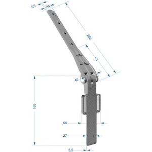Крепление регулируемое Premium ПВХ Пломбир от производителя Docke по цене 250 р Крепление регулируемое Premium ПВХ Пломбир от производителя Docke по цене 250 р