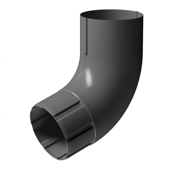 Колено 72° D90, ГРАФИТ (RAL 7024) от производителя Docke по цене 850 р Колено 72° D90, ГРАФИТ (RAL 7024) от производителя Docke по цене 850 р