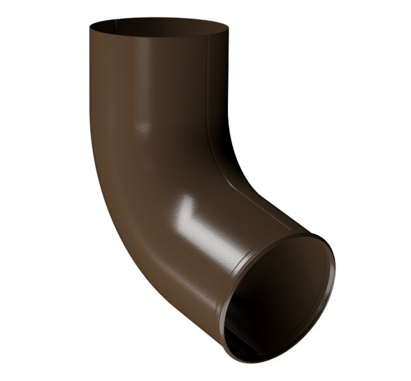 Отвод трубы D90, КАШТАН (RAL 8017) от производителя  Docke по цене 915 р