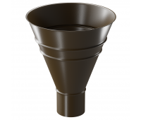 Воронка водосборная круглая КАШТАН (RAL 8017) Воронка водосборная круглая КАШТАН (RAL 8017)