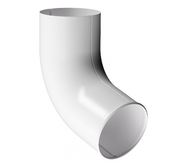 Отвод трубы D90, ПЛОМБИР (RAL 9010) от производителя Docke по цене 915 р Отвод трубы D90, ПЛОМБИР (RAL 9010) от производителя Docke по цене 915 р