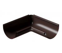Угол внутренний 90° D125 ШОКОЛАД (RAL 8019) Угол внутренний 90° D125 ШОКОЛАД (RAL 8019)