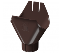 Воронка желоба D125, ШОКОЛАД (RAL 8019) Воронка желоба D125, ШОКОЛАД (RAL 8019)