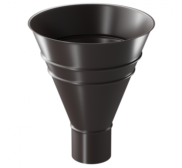 Воронка водосборная круглая ШОКОЛАД (RAL 8019) от производителя Docke по цене 3 319 р Воронка водосборная круглая ШОКОЛАД (RAL 8019) от производителя Docke по цене 3 319 р