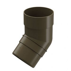 Колено 45˚ Premium ПВХ Каштан от производителя Docke по цене 253 р Колено 45˚ Premium ПВХ Каштан от производителя Docke по цене 253 р