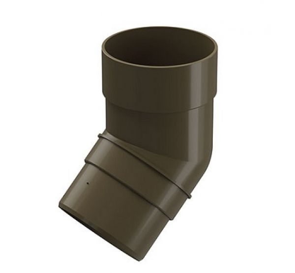 Колено 45˚ Premium ПВХ Каштан от производителя Docke по цене 253 р Колено 45˚ Premium ПВХ Каштан от производителя Docke по цене 253 р