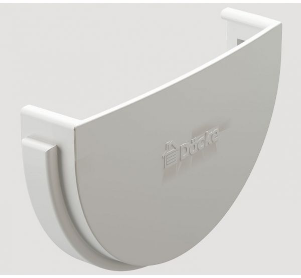 Заглушка желоба Белая от производителя Docke по цене 90 р Заглушка желоба Белая от производителя Docke по цене 90 р