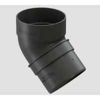 Колено трубы 45° Серый Колено трубы 45° Серый