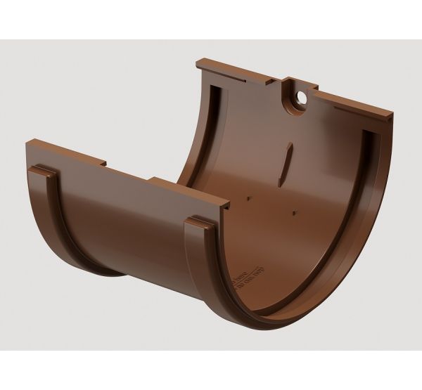 Соединитель для желоба Светло-коричневый от производителя Docke по цене 180 р Соединитель для желоба Светло-коричневый от производителя Docke по цене 180 р