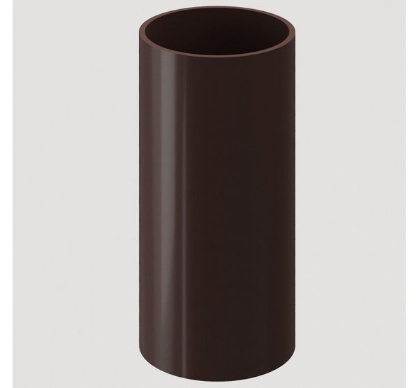 Труба водосточная 3м Тёмно-коричневый от производителя  Docke по цене 603 р