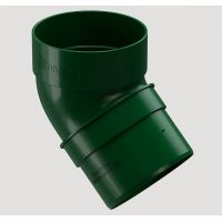 Колено трубы 45° Зелёный