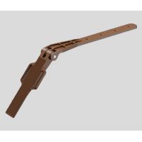 Крепление регулируемое Premium ПВХ Каштан