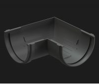 Угол желоба универсал 90˚ Premium Графит Угол желоба универсал 90˚ Premium Графит