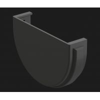 Заглушка желоба  Premium Графит