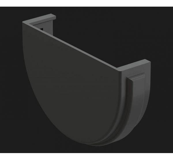 Заглушка желоба Premium Графит от производителя Docke по цене 109 р Заглушка желоба Premium Графит от производителя Docke по цене 109 р