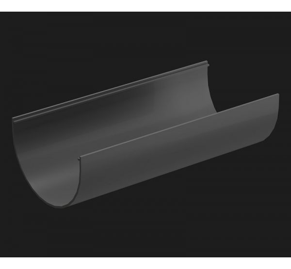 Желоб водосточный 3 м Premium ПВХ Графит от производителя Docke по цене 635 р Желоб водосточный 3 м Premium ПВХ Графит от производителя Docke по цене 635 р
