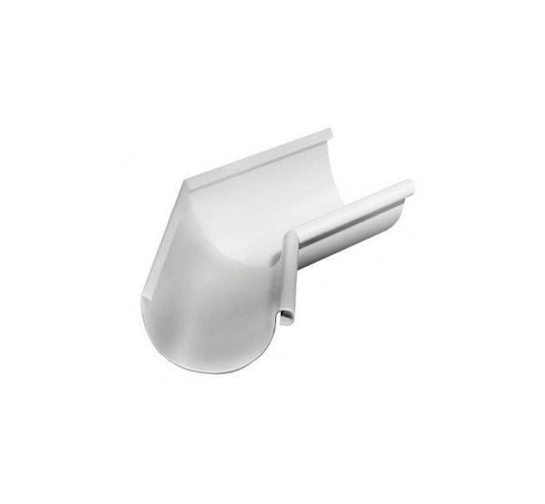 Угловой элемент 135° Внутренний Белый (RAL 9003) от производителя  Grand Line по цене 2 450 р