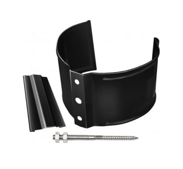 Кронштейн трубы (на кирпич) Чёрный (RAL 9005) от производителя  Grand Line по цене 460 р