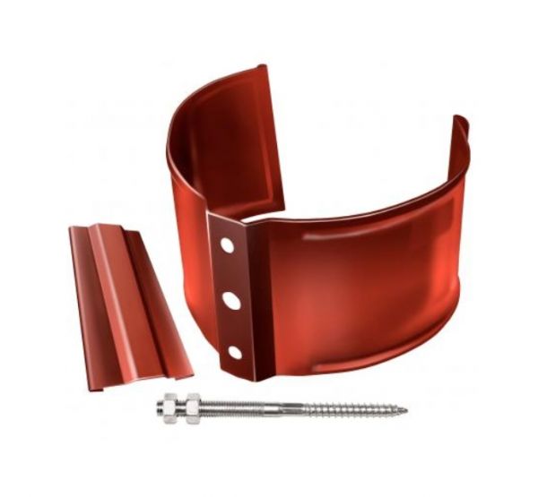 Кронштейн трубы (на кирпич) Кирпичный (RAL 8004) от производителя Grand Line по цене 460 р Кронштейн трубы (на кирпич) Кирпичный (RAL 8004) от производителя Grand Line по цене 460 р