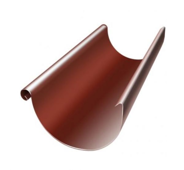 Водосточный желоб 3м Кирпичный (RAL 8004) от производителя  Grand Line по цене 1 740 р