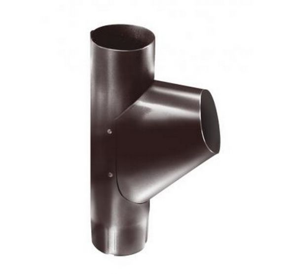 Тройник трубы Коричневый (RAL 8017) от производителя Grand Line по цене 3 090 р Тройник трубы Коричневый (RAL 8017) от производителя Grand Line по цене 3 090 р