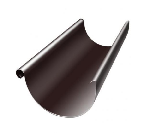 Водосточный желоб 3м Коричневый (RAL 8017) от производителя Grand Line по цене 1 740 р Водосточный желоб 3м Коричневый (RAL 8017) от производителя Grand Line по цене 1 740 р
