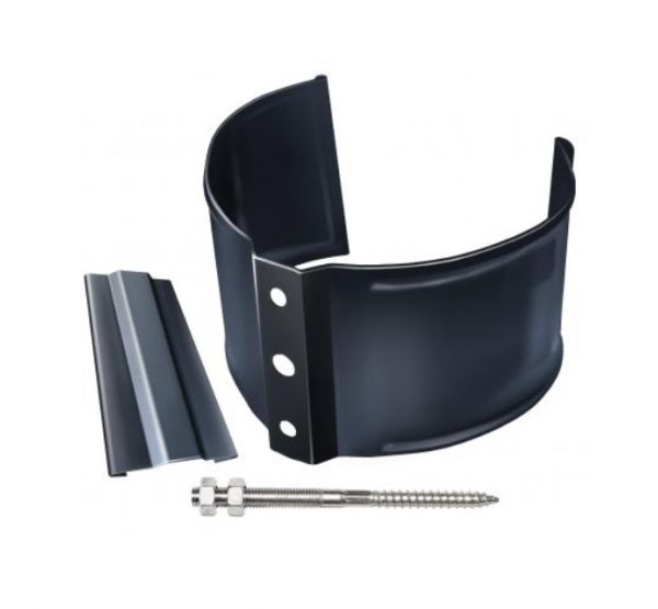 Кронштейн трубы (на кирпич) Серый (RAL 7024) от производителя  Grand Line по цене 460 р