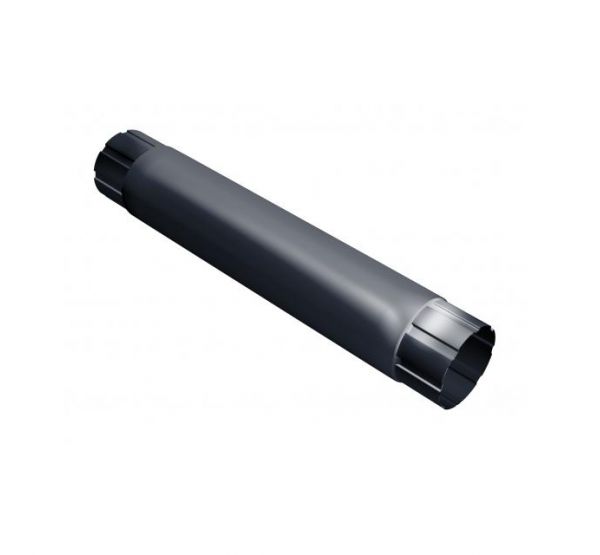 Труба соединительная Серый (RAL 7024) от производителя Grand Line по цене 830 р Труба соединительная Серый (RAL 7024) от производителя Grand Line по цене 830 р