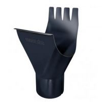 Воронка водосточная Серый (RAL 7024) Воронка водосточная Серый (RAL 7024)