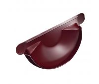 Заглушка желоба Вишневый (RAL 3005)