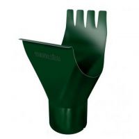 Воронка водосточная Зеленый (RAL 6005) Воронка водосточная Зеленый (RAL 6005)