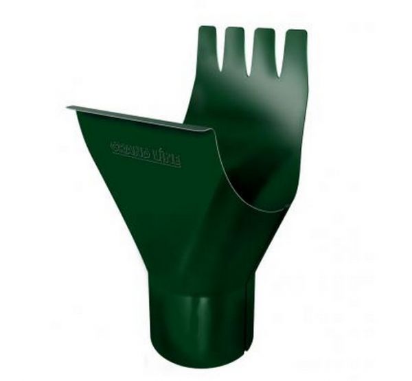 Воронка водосточная Зеленый (RAL 6005) от производителя Grand Line по цене 720 р Воронка водосточная Зеленый (RAL 6005) от производителя Grand Line по цене 720 р