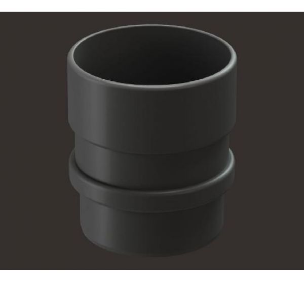 Муфта соединительная Lux ПВХ Графит от производителя Docke по цене 255 р Муфта соединительная Lux ПВХ Графит от производителя Docke по цене 255 р