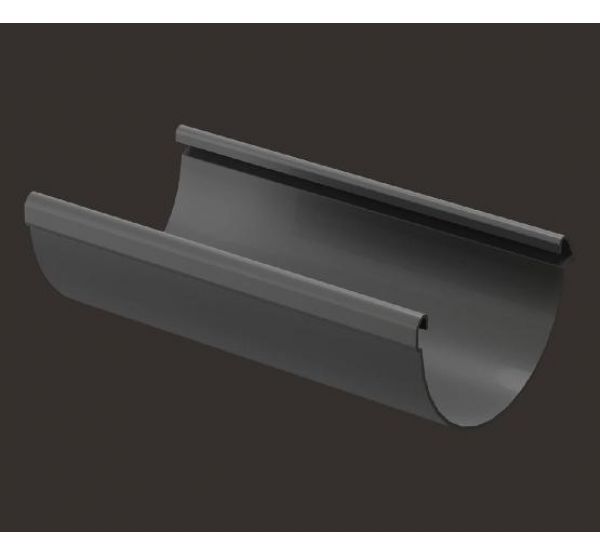 Водосточный желоб 3 м Lux ПВХ Графит от производителя Docke по цене 975 р Водосточный желоб 3 м Lux ПВХ Графит от производителя Docke по цене 975 р