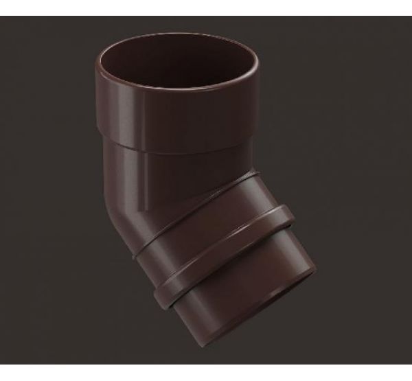 Колено трубы 45° Шоколад от производителя  Docke по цене 453 р