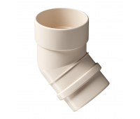 Колено 45˚ Lux ПВХ Латте Колено 45˚ Lux ПВХ Латте