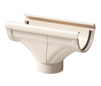 Воронка пластик Lux ПВХ Латте