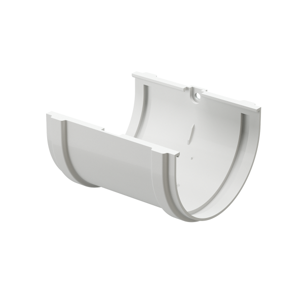 Соединитель желоба Premium ПВХ Пломбир от производителя Docke по цене 214 р Соединитель желоба Premium ПВХ Пломбир от производителя Docke по цене 214 р