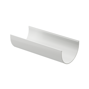 Желоб водосточный 3 м Premium ПВХ Пломбир от производителя  Docke по цене 576 р