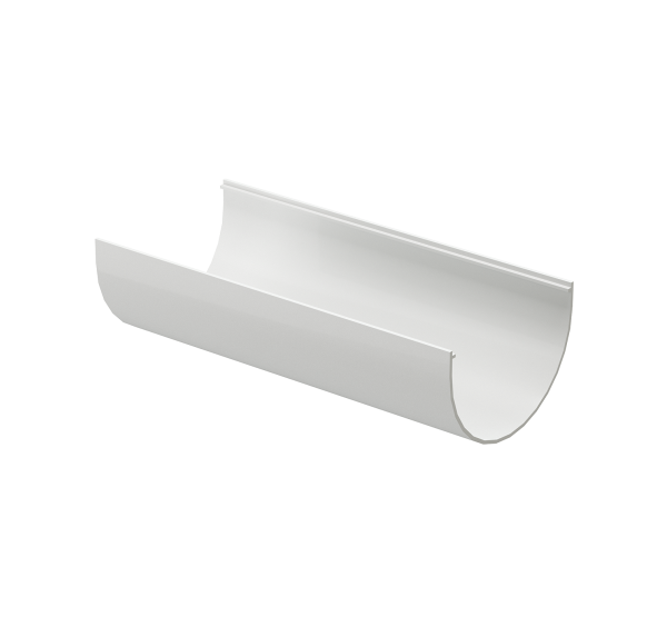 Желоб водосточный 3 м Premium ПВХ Пломбир от производителя  Docke по цене 576 р