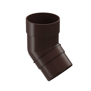 Колено 45˚ Premium ПВХ Шоколад от производителя Docke по цене 279 р Колено 45˚ Premium ПВХ Шоколад от производителя Docke по цене 279 р