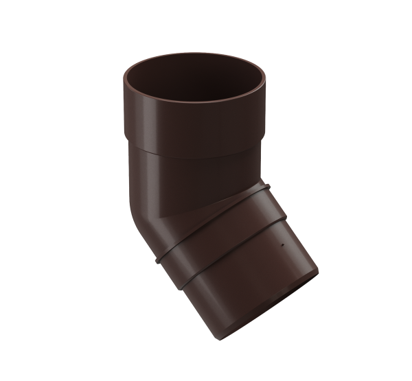 Колено 45˚ Premium ПВХ Шоколад от производителя Docke по цене 279 р Колено 45˚ Premium ПВХ Шоколад от производителя Docke по цене 279 р