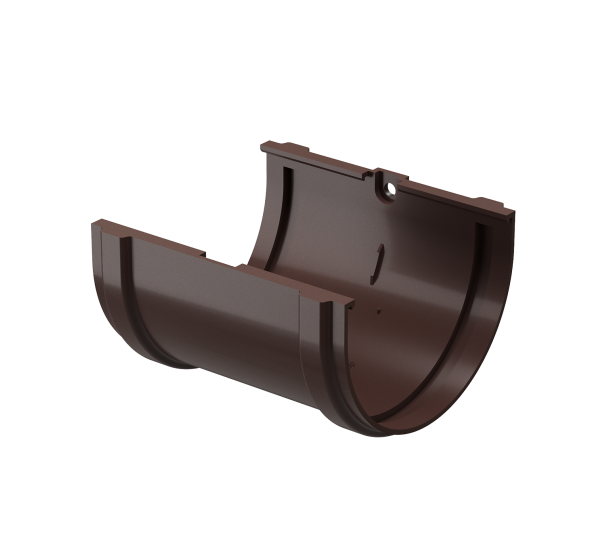 Соединитель желоба Premium ПВХ Шоколад от производителя Docke по цене 247 р Соединитель желоба Premium ПВХ Шоколад от производителя Docke по цене 247 р