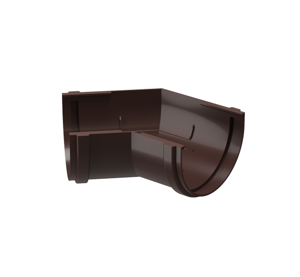 Угол желоба универсал 135˚ Premium ПВХ Шоколад от производителя Docke по цене 1 327 р Угол желоба универсал 135˚ Premium ПВХ Шоколад от производителя Docke по цене 1 327 р
