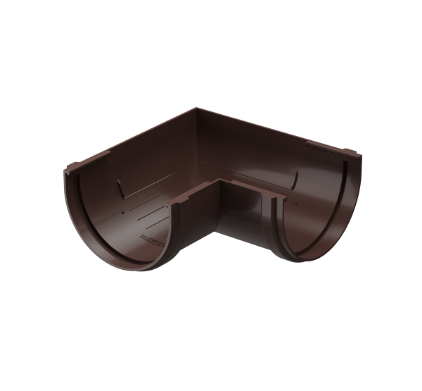Угол желоба универсал 90˚ Premium ПВХ Шоколад от производителя Docke по цене 386 р Угол желоба универсал 90˚ Premium ПВХ Шоколад от производителя Docke по цене 386 р